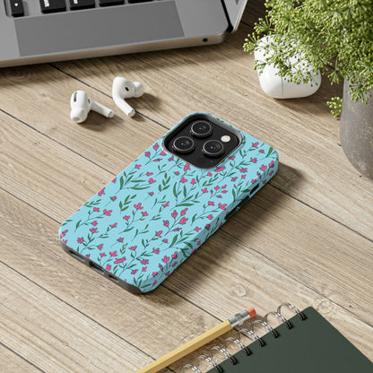 Bright Pink Flowers Phone Case
