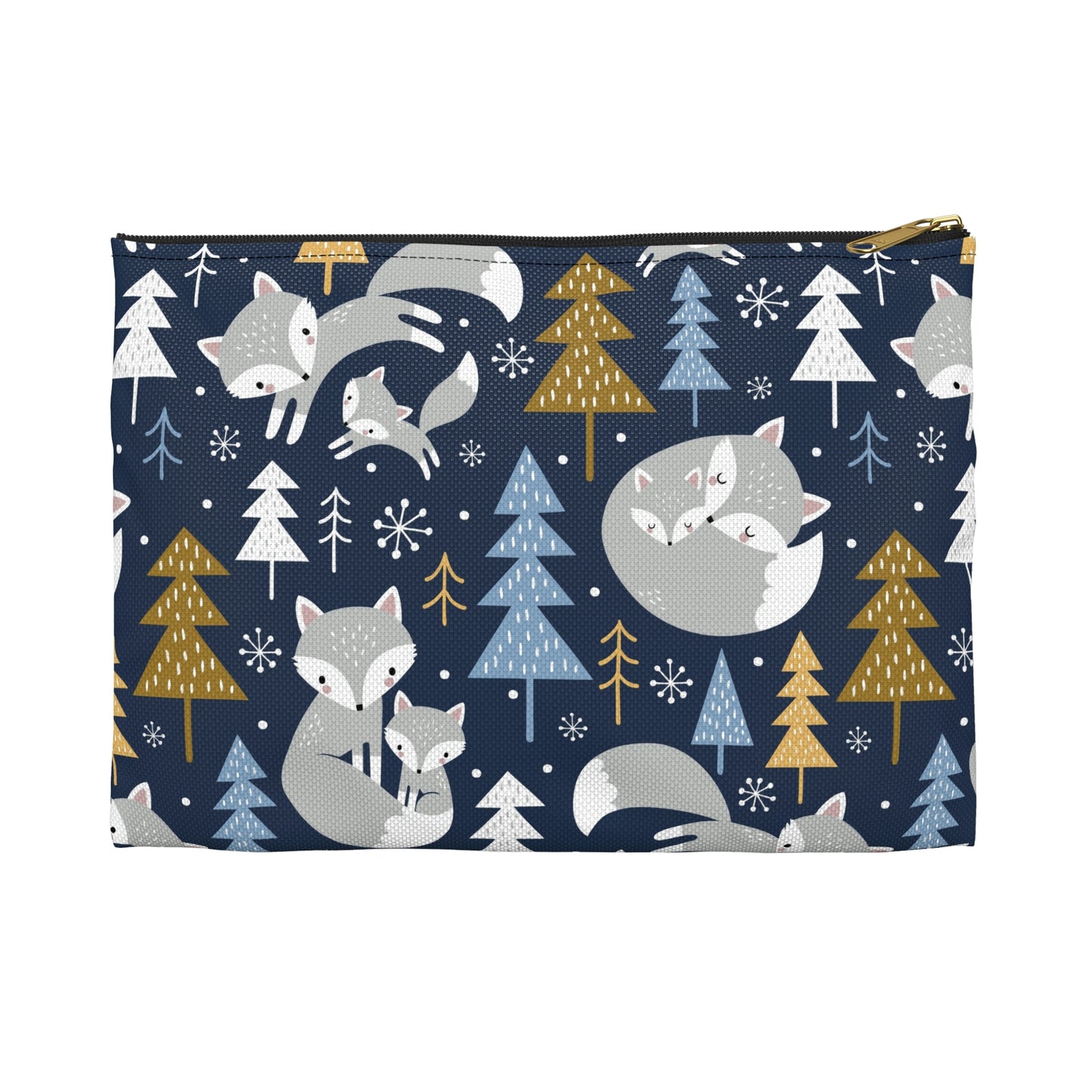 Arctic Foxes Accessory Pouch