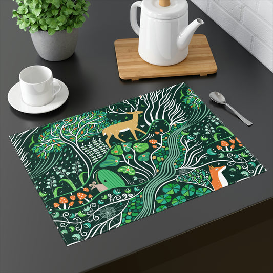 Emerald Forest Placemat, 1pc