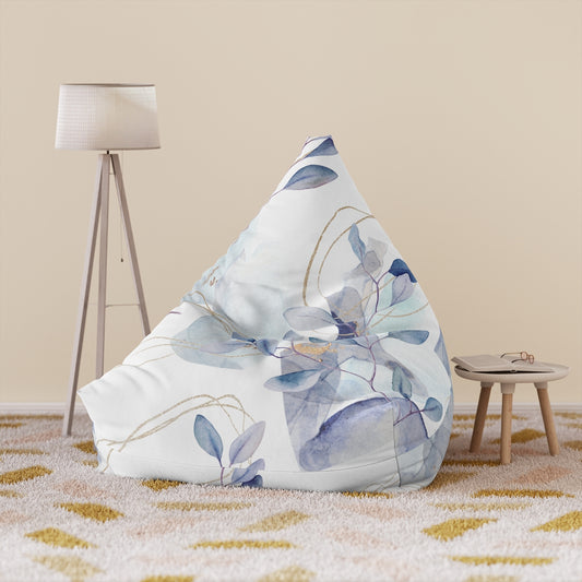 Abstract Floral Branches Bean Bag Chair Cover