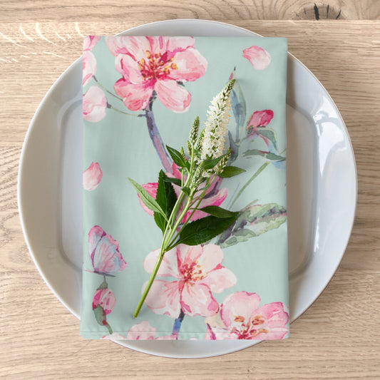 Cherry Blossoms and Honey Bees Napkins