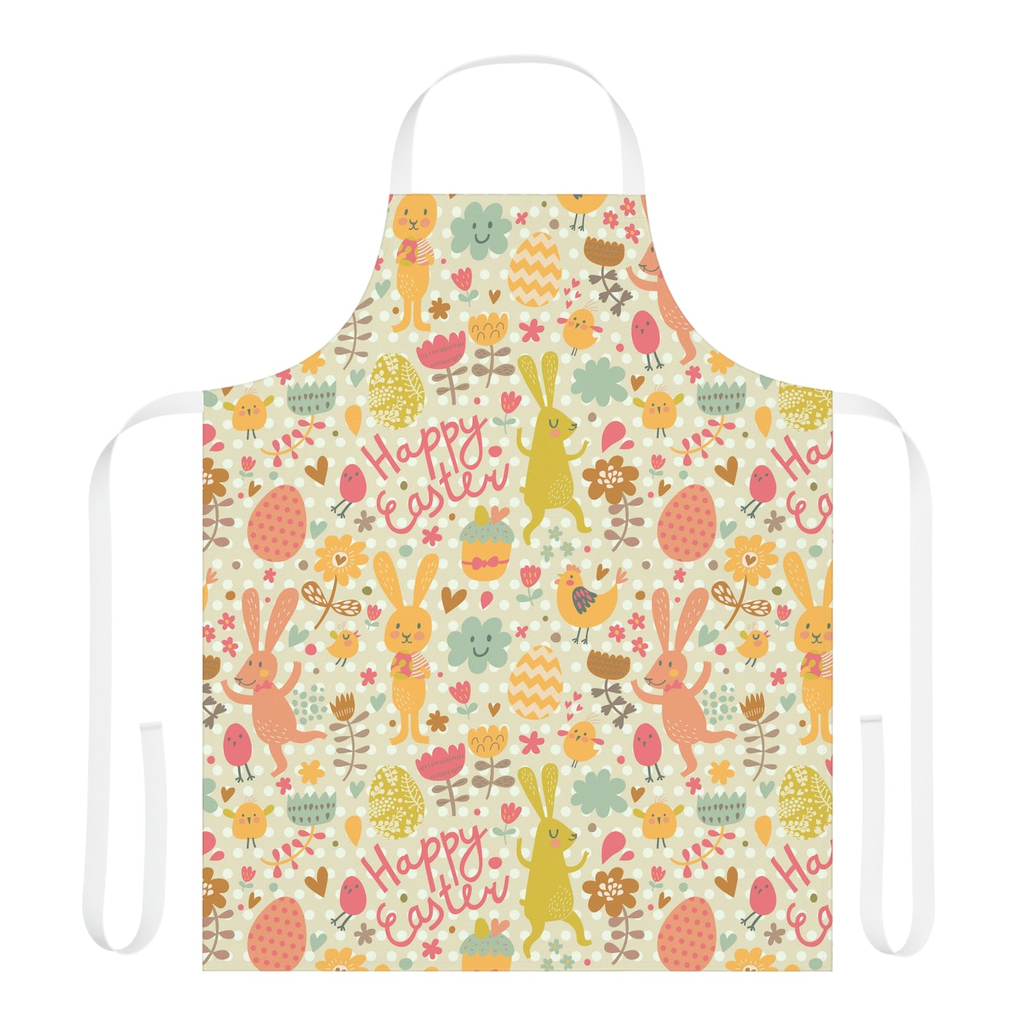 Easter Rabbits and Chickens Apron