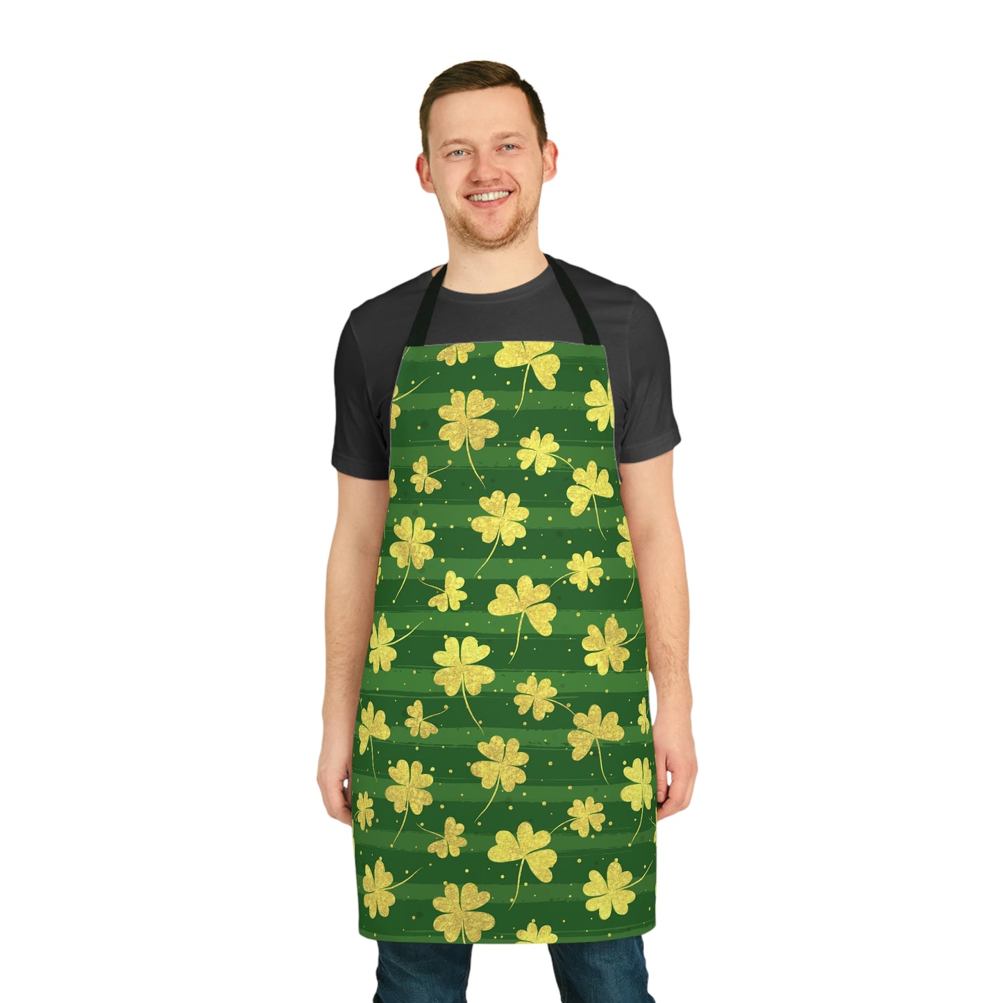 Gold Clovers Apron