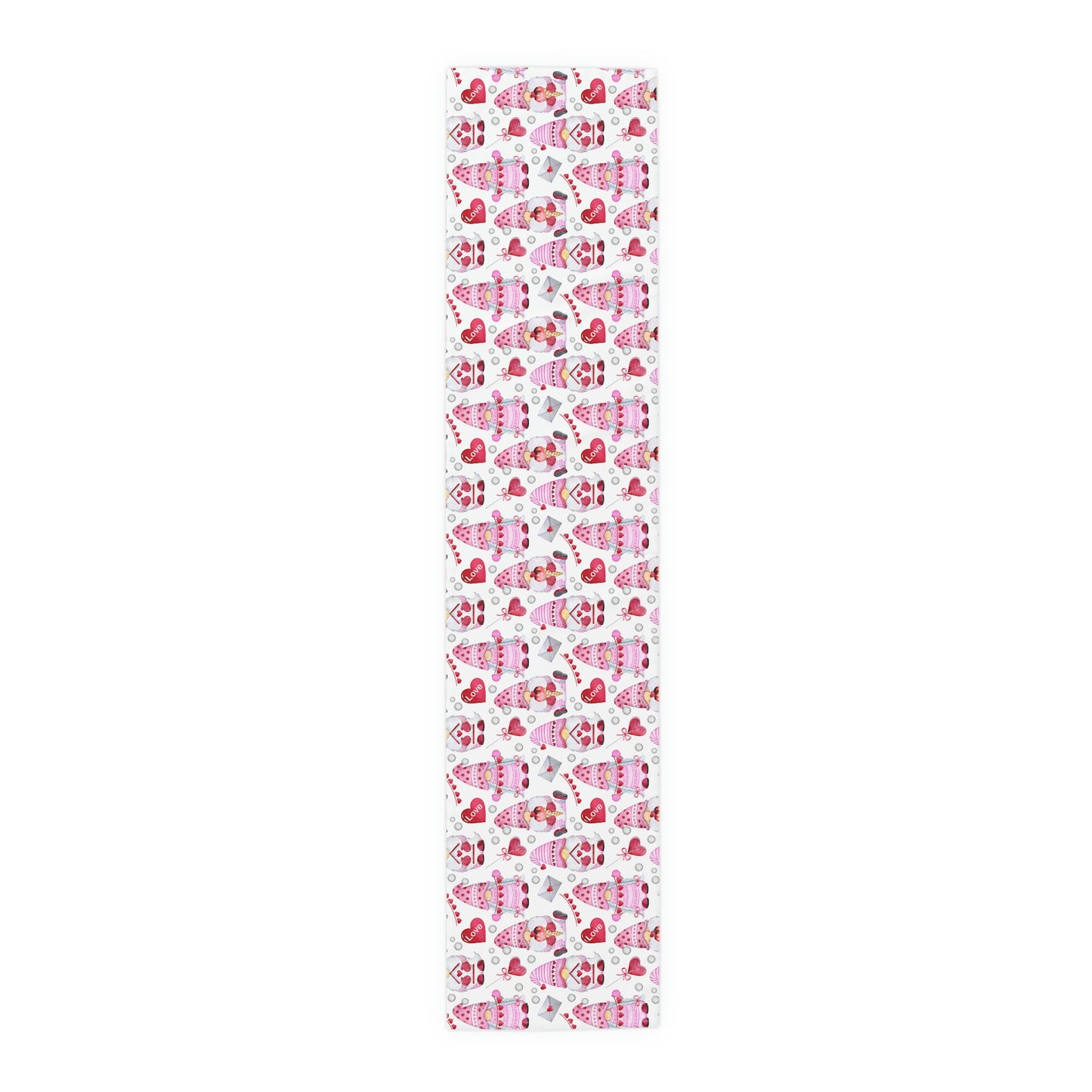Gnomes and Hearts Table Runner (Cotton, Poly)