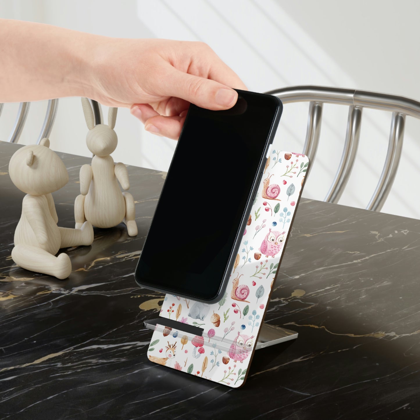 Fairy Forest Animals Mobile Display Stand for Smartphones