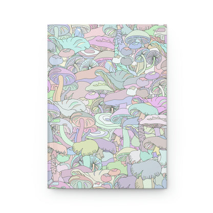 Pastel Mushrooms Hardcover Journal Matte