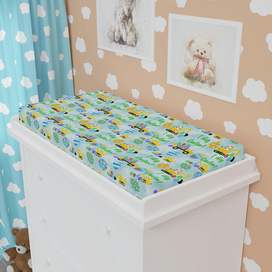 I Dig Easter Baby Changing Pad Cover