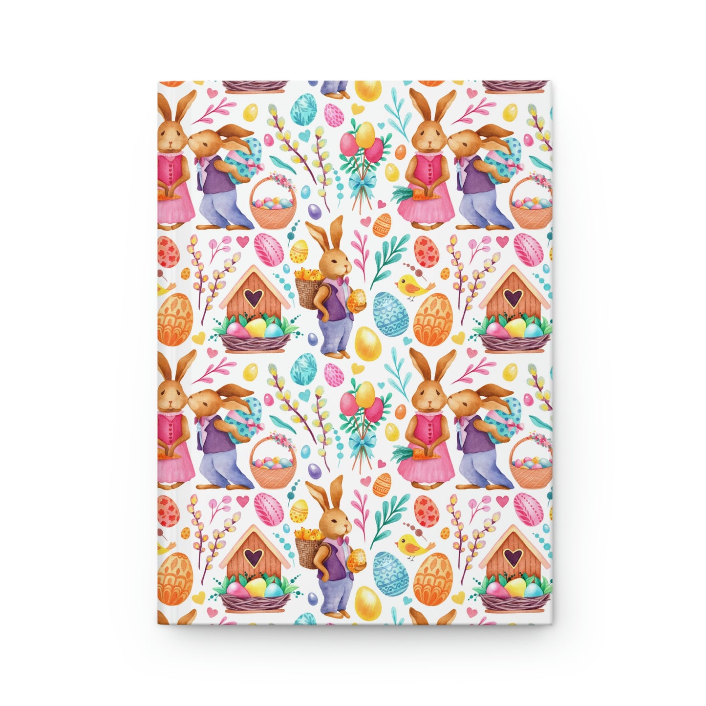 Easter Love Bunnies Hardcover Journal