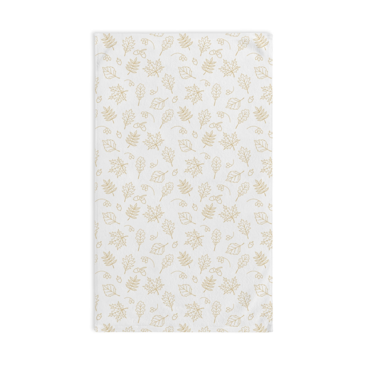Acorns and Leaves Hand Towel
