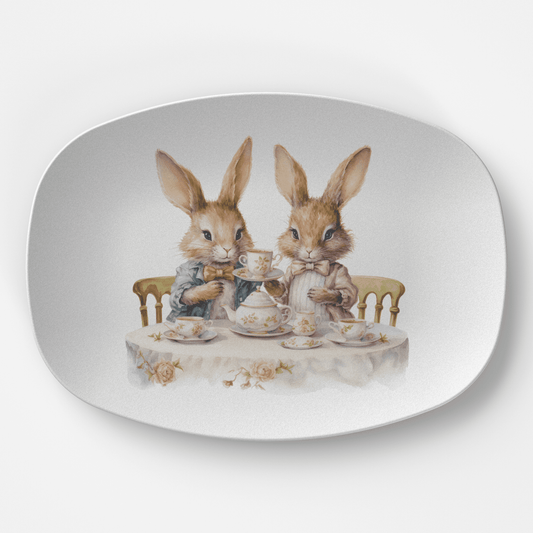 Easter Bunny 17 Platter