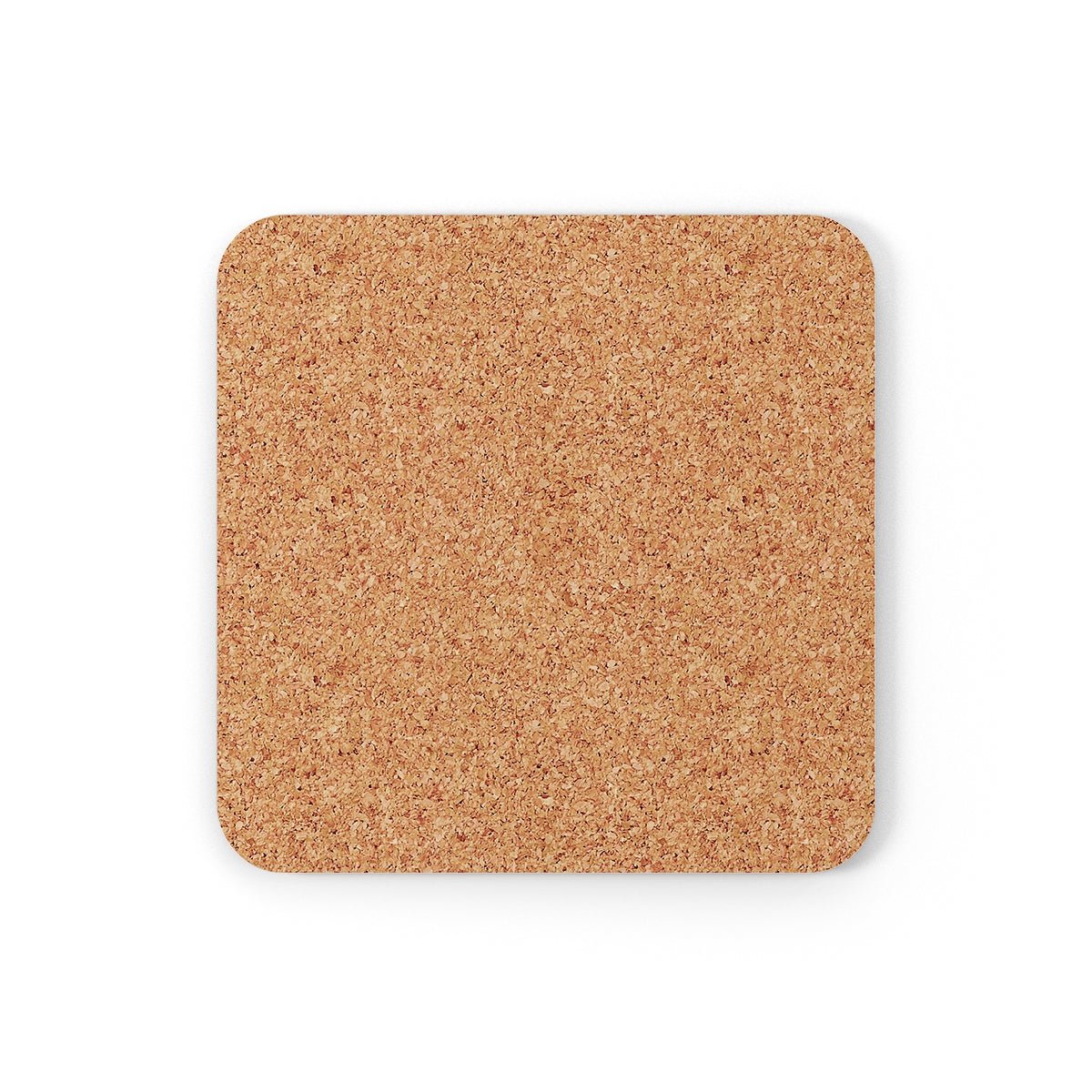 Fall Red and Orange Leaves Corkwood Coaster Set - Puffin Lime
