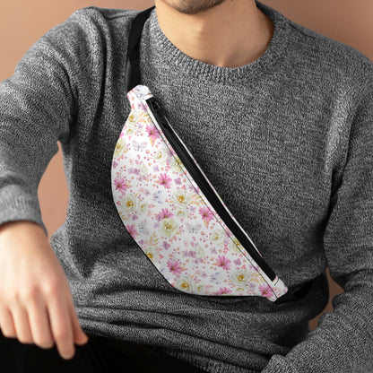 Spring Butterflies and Roses Fanny Pack