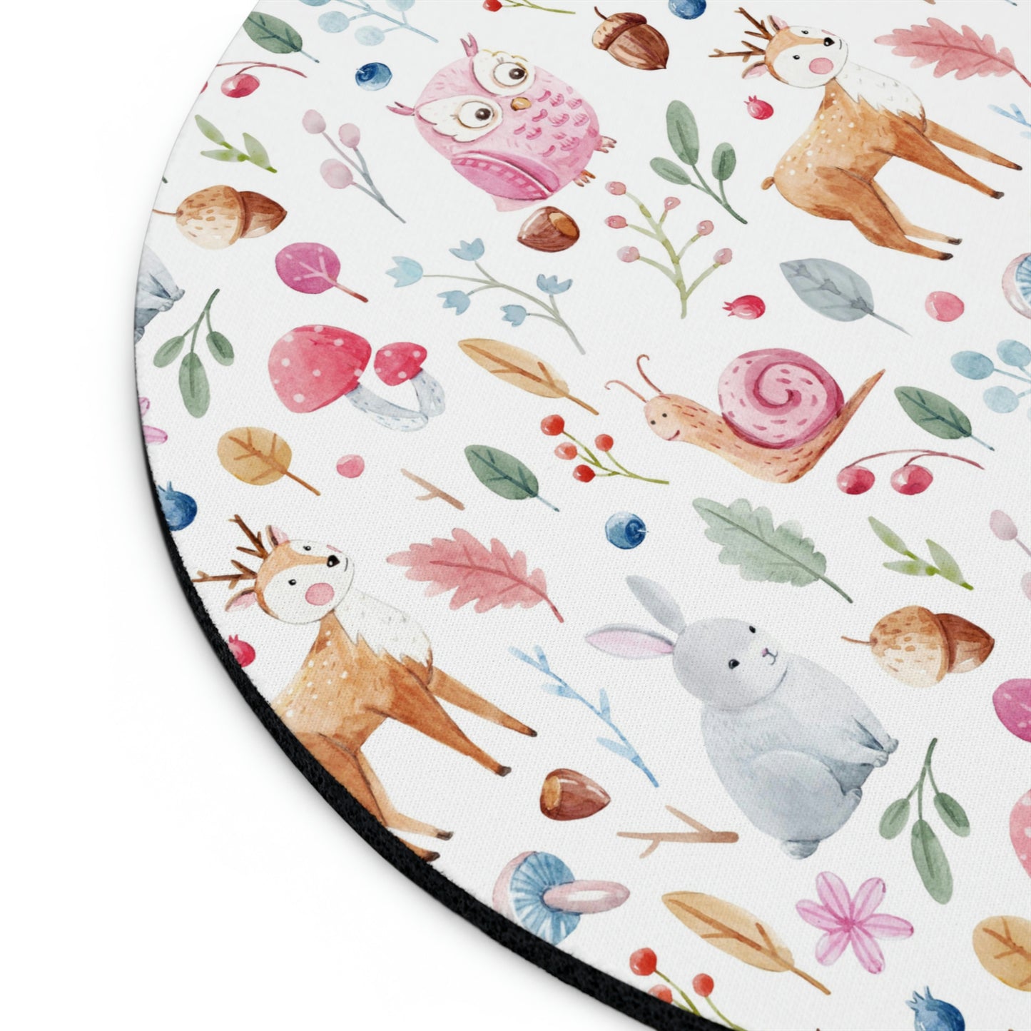 Fairy Forest Animals Mouse Pad