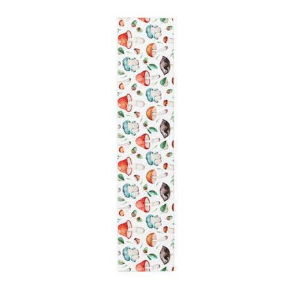 Acorns and Mushrooms Table Runner (Cotton, Poly)