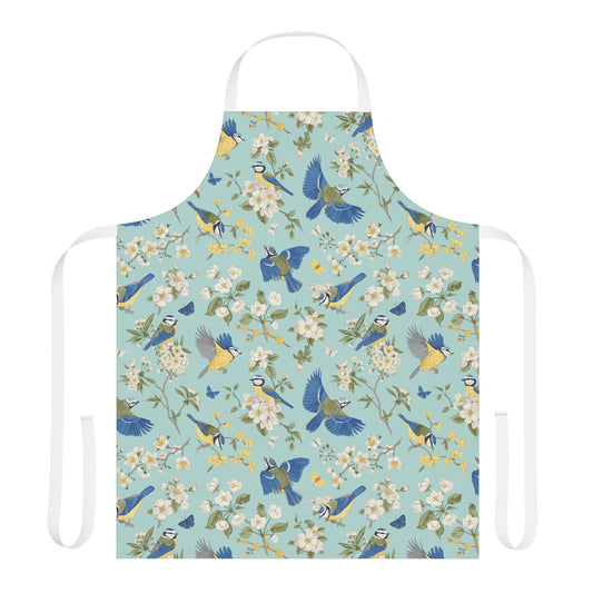 Chinoiserie Birds and Flowers Apron