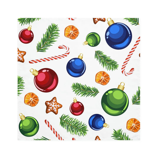 Candy Canes and Ornaments Napkins Set of 4