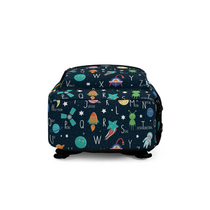 Space Alphabet Backpack