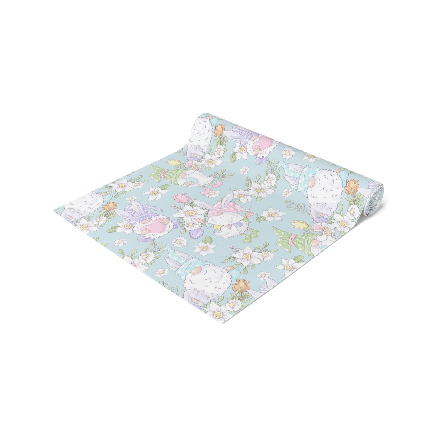 Easter Gnomes Table Runner (Cotton, Poly)