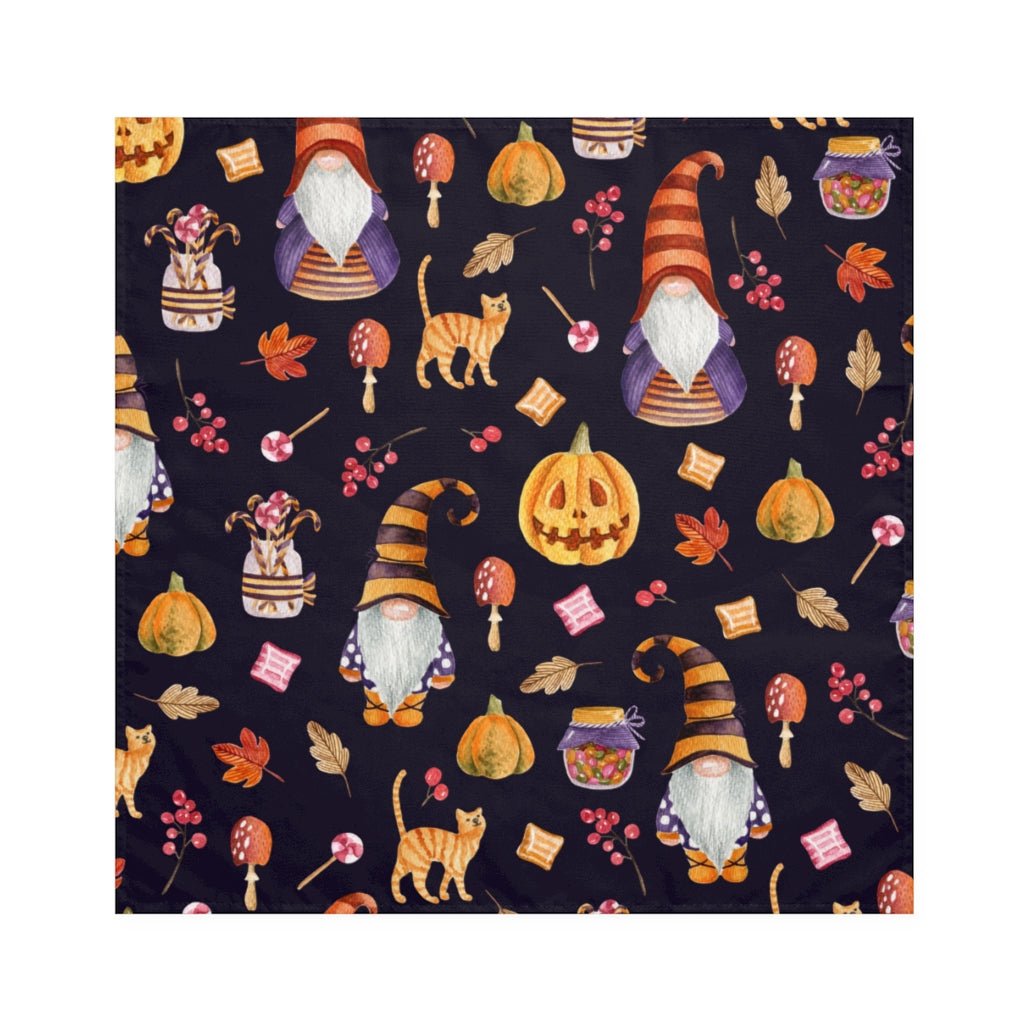 Halloween Gnomes Napkins - Puffin Lime