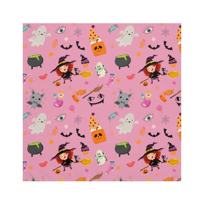 Happy Halloween Napkins Set of Four - Puffin Lime