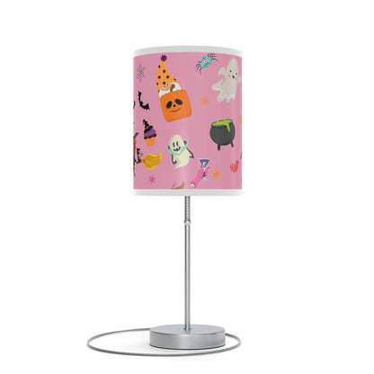 Happy Halloween Table Lamp - Puffin Lime
