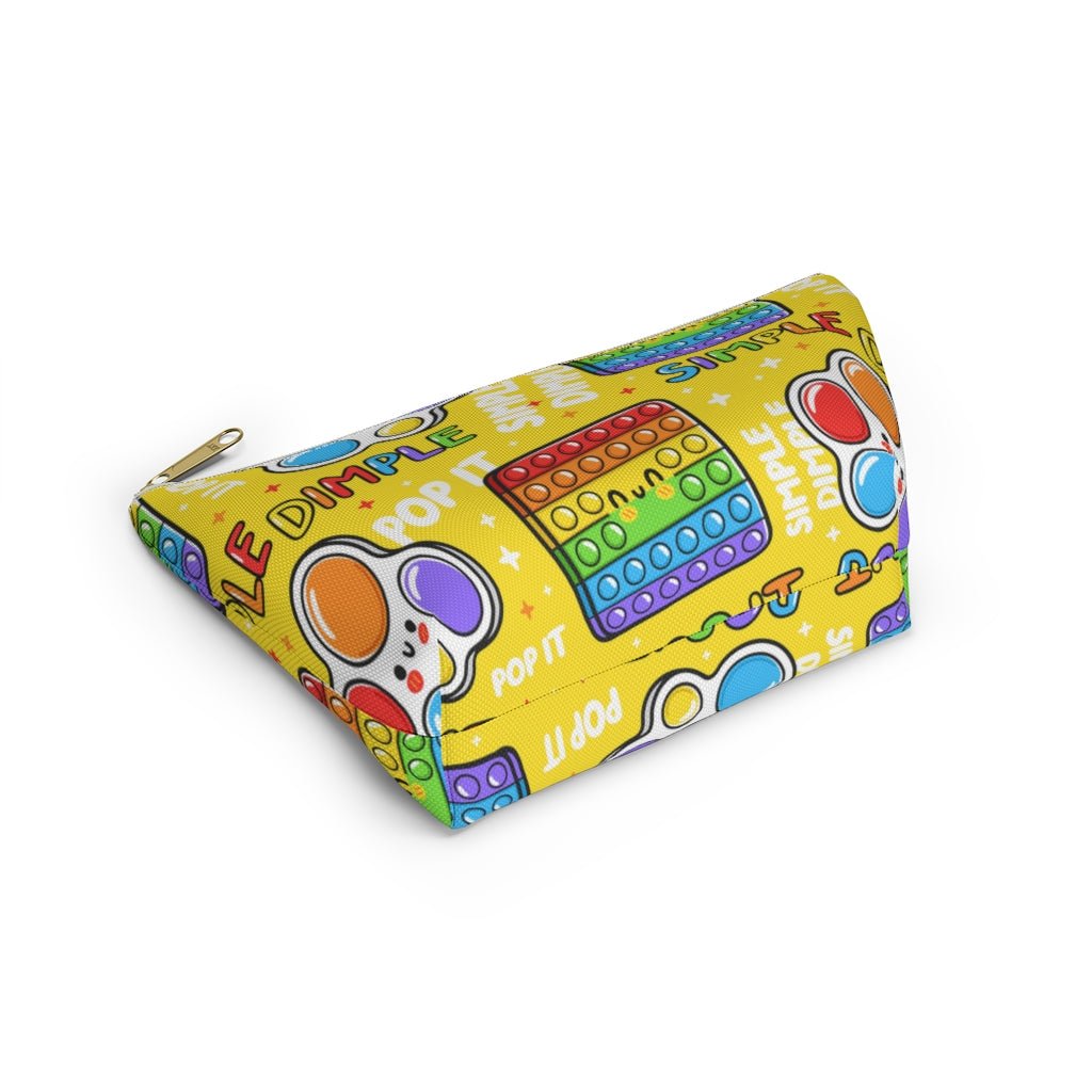 Kawaii Toys Accessory Pouch w T-bottom - Puffin Lime