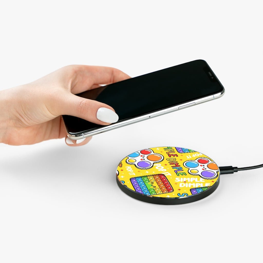Kawaii Toys Wireless Charger - Puffin Lime