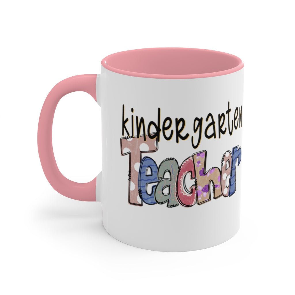 Kindergarten Teacher Coffee Mug - Puffin Lime