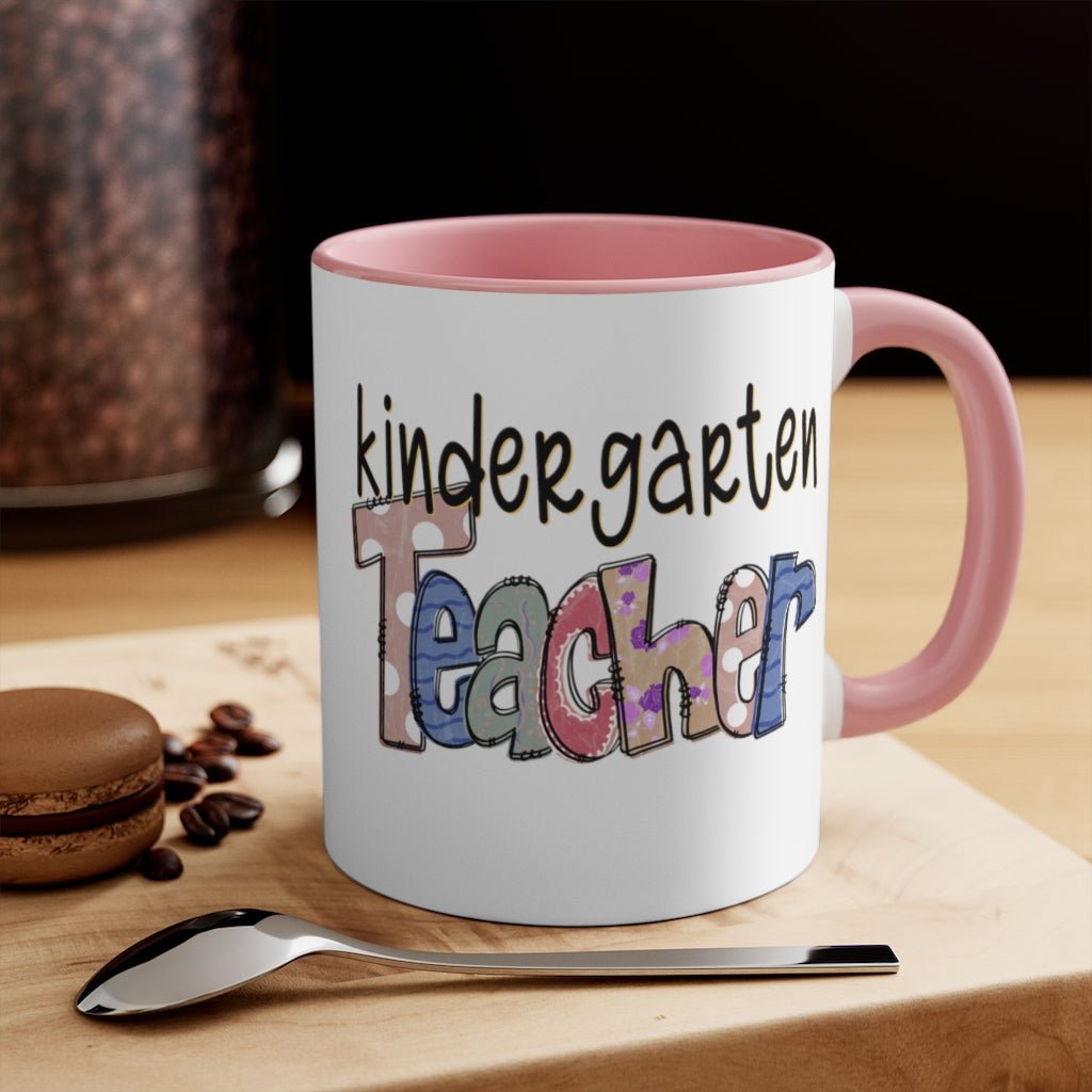 Kindergarten Teacher Coffee Mug - Puffin Lime