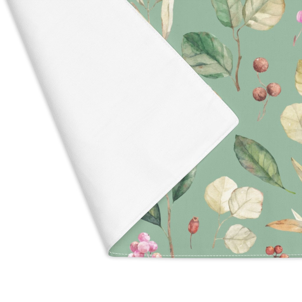 Leaves and Berries Kitchen Cotton Placemat
