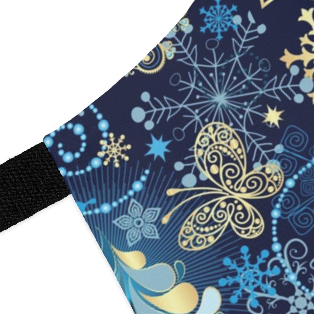 Magical Snowflakes Apron - Puffin Lime