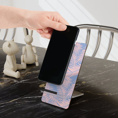 Palm Tree Leaves Mobile Display Stand for Smartphones - Puffin Lime