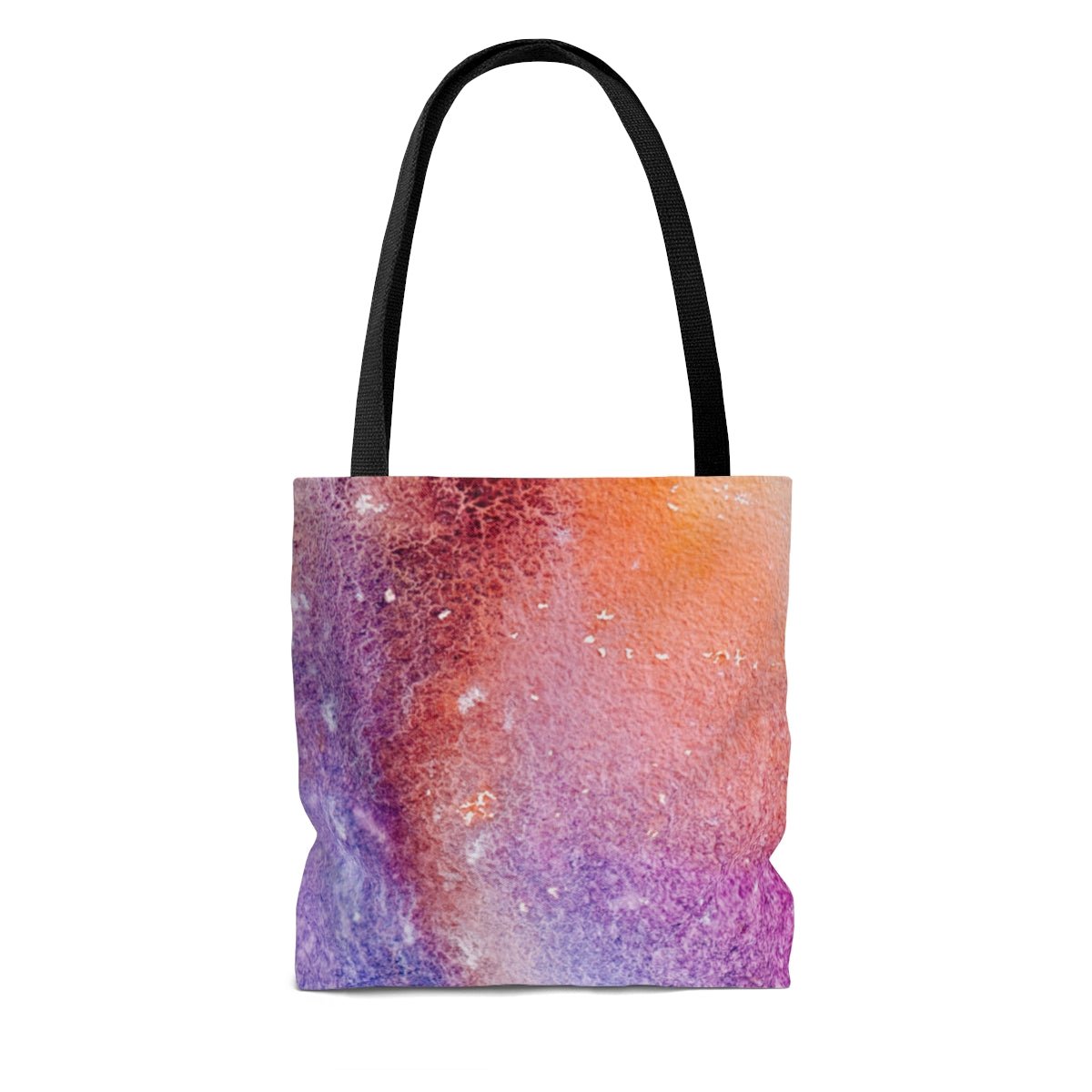Pink and Blue Galaxy Capricorn Tote Bag - Puffin Lime