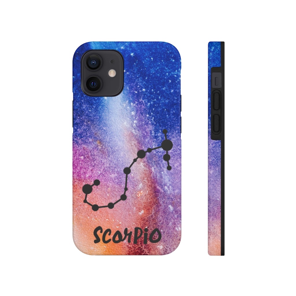 Scorpio Zodiac Sign Phone Case - Puffin Lime