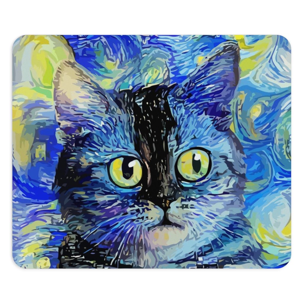 Serious Cat Mouse Pad - Puffin Lime