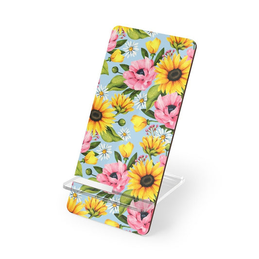 Sunflowers Mobile Display Stand for Smartphones - Puffin Lime