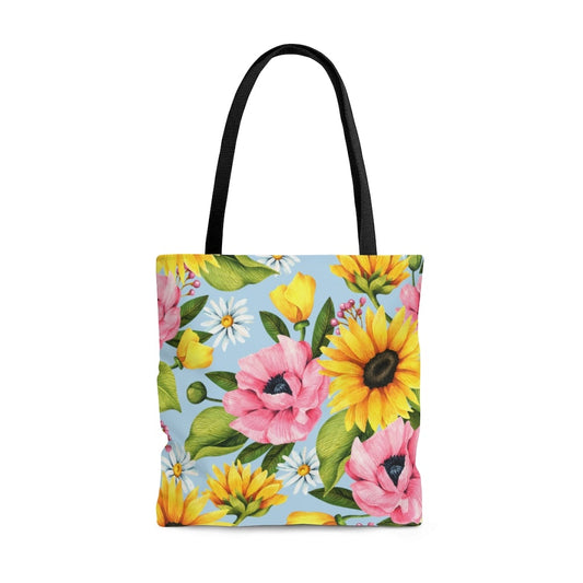 Sunflowers Tote Bag - Puffin Lime