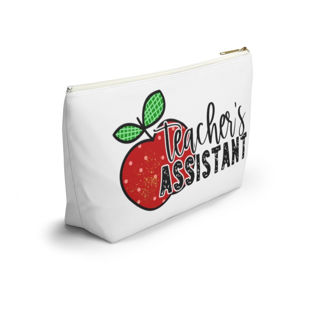 Teacher's Assistant Accessory Pouch w T-bottom - Puffin Lime