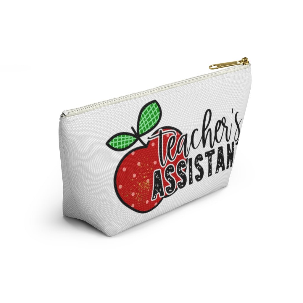 Teacher's Assistant Accessory Pouch w T-bottom - Puffin Lime