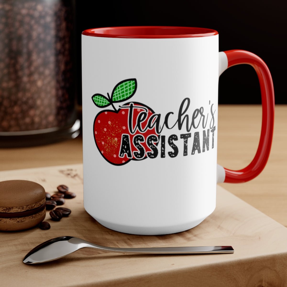 Teacher's Assistant Coffee Mug - Puffin Lime