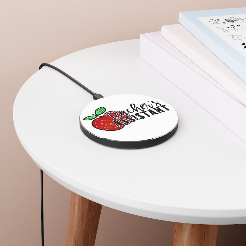 Teacher's Assistant Wireless Charger - Puffin Lime