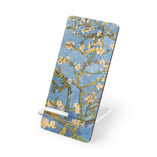 Van Gogh Blossoming Almond Tree Mobile Display Stand for Smartphones - Puffin Lime