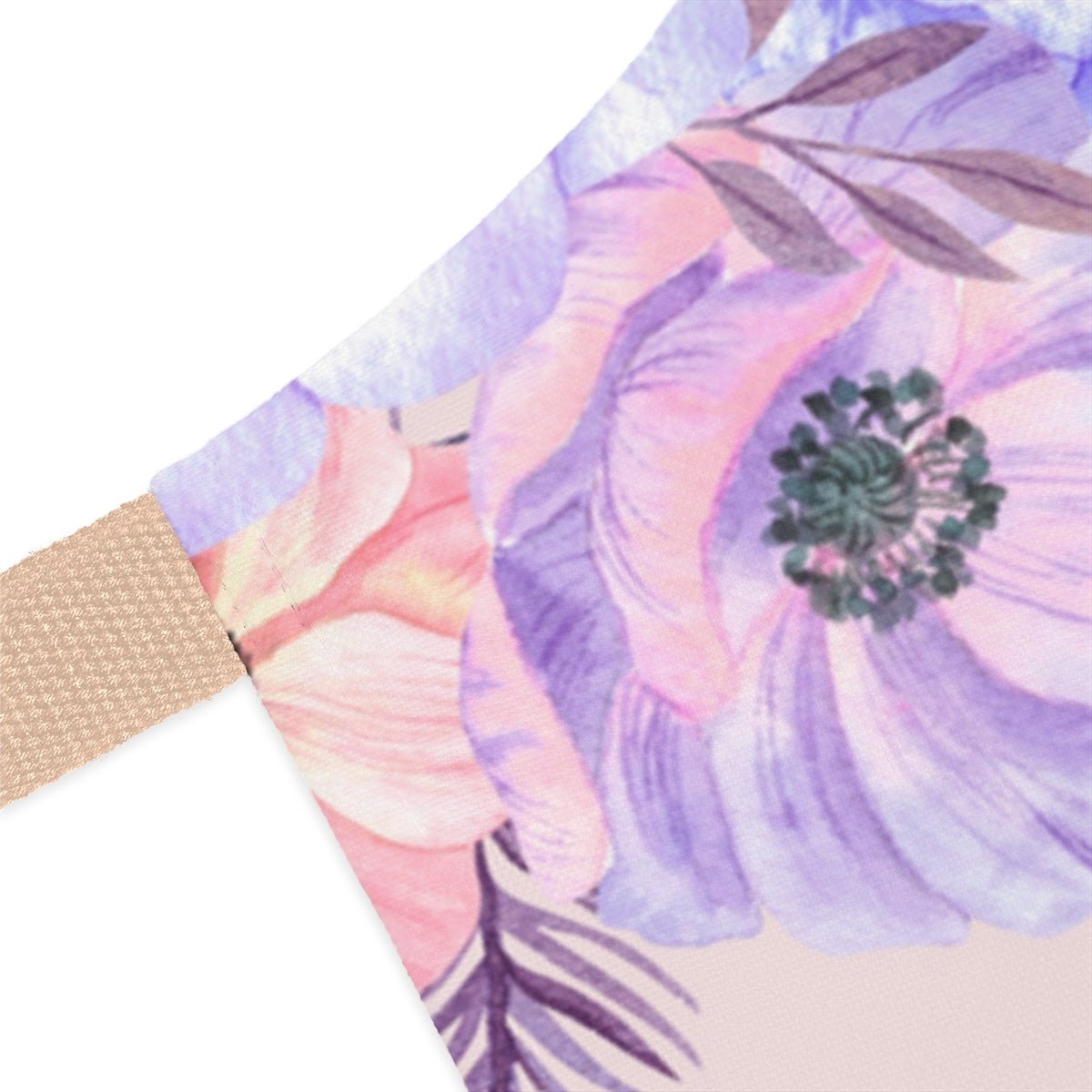 Very Peri Anemones Apron - Puffin Lime