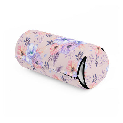 Very Peri Anemones Slim Can Cooler - Puffin Lime