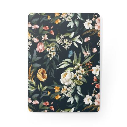 Watercolor Flowers Clipboard - Puffin Lime