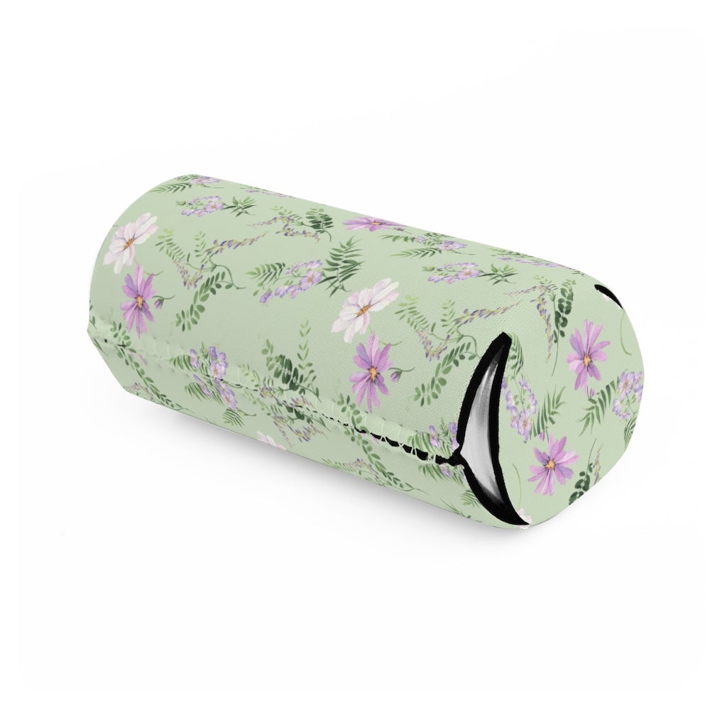 Wild Flowers Slim Can Cooler - Puffin Lime